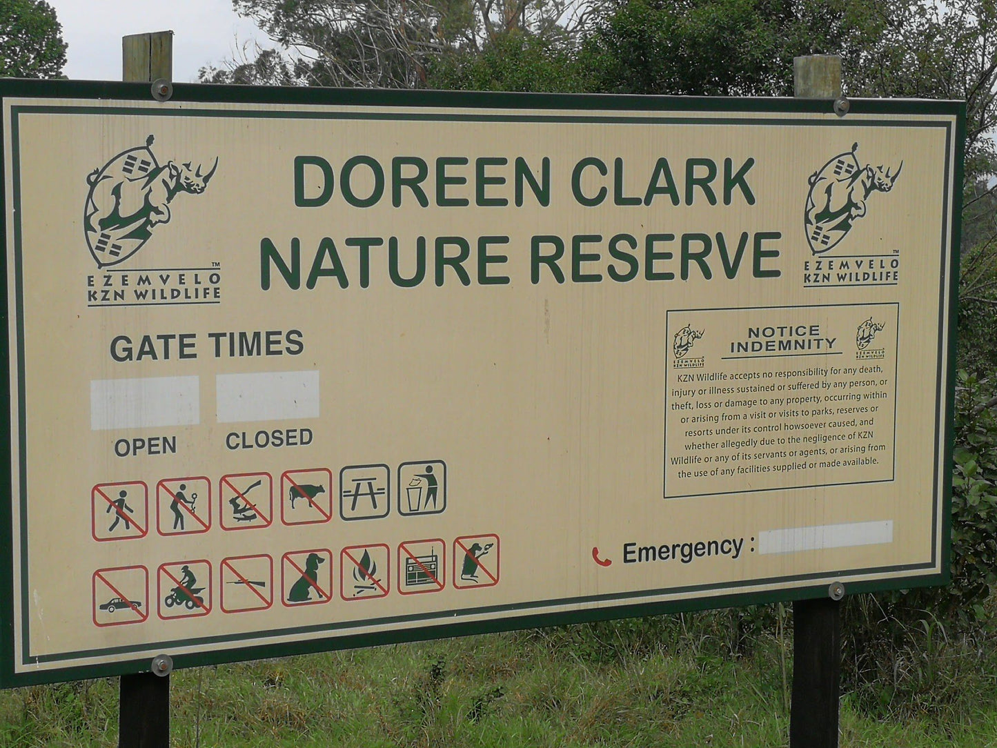  Doreen clark nature reserve