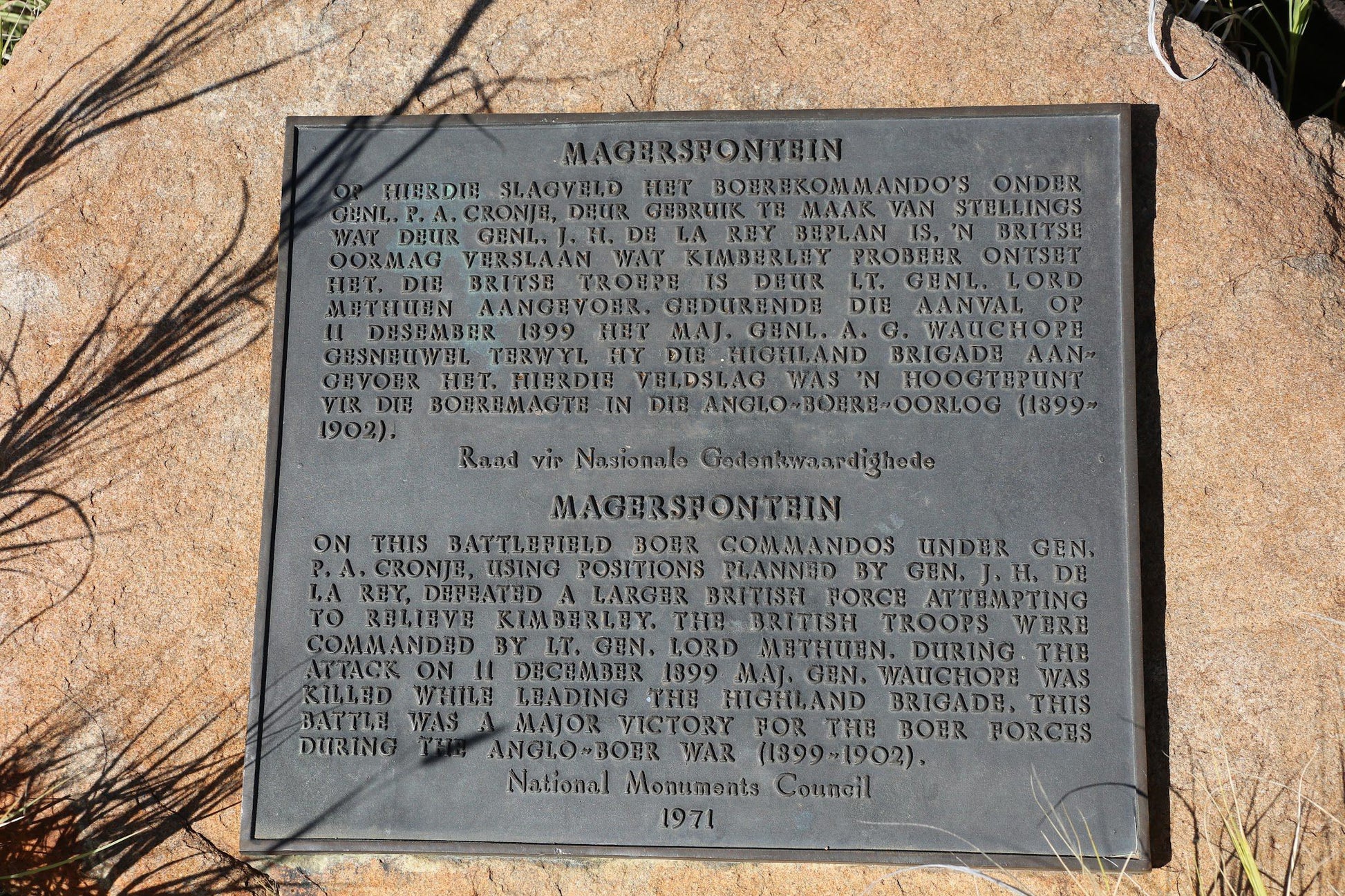  Magersfontein Memorial