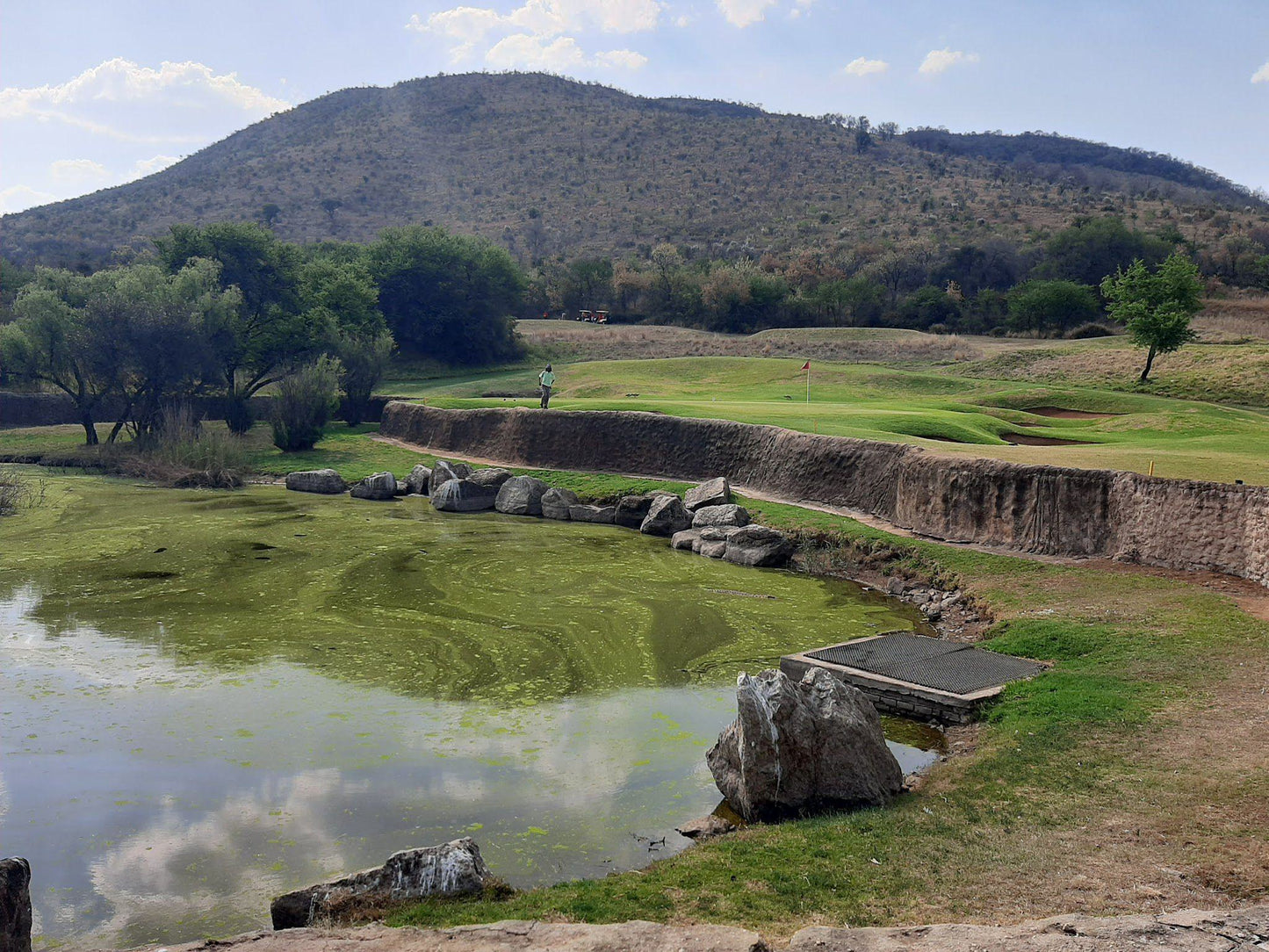 Nature, Ball Game, Sport, Golfing, Architecture, Waters, River, Ruin, Lost City Golf Course, Sun City