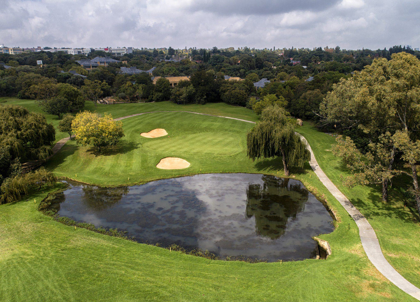 Nature, Ball Game, Sport, Golfing, Plant, Garden, Aerial Photography, The Country Club Johannesburg, Woodmead, Lincoln St, Woodmead, Sandton, 2128