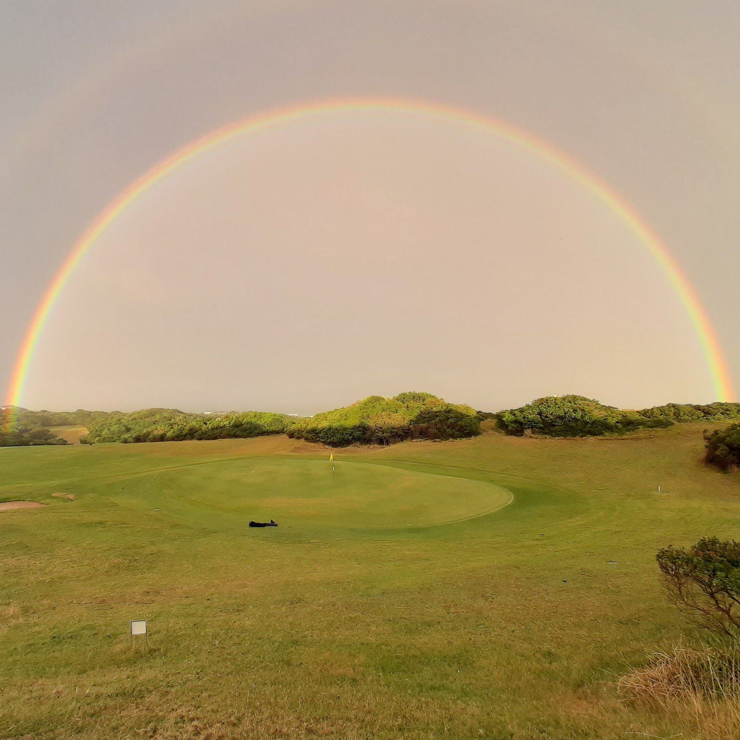 Nature, Ball Game, Sport, Golfing, Sepia Tones, Rainbow, Royal Port Alfred Golf Club, Princes Ave, Port Alfred, 6170