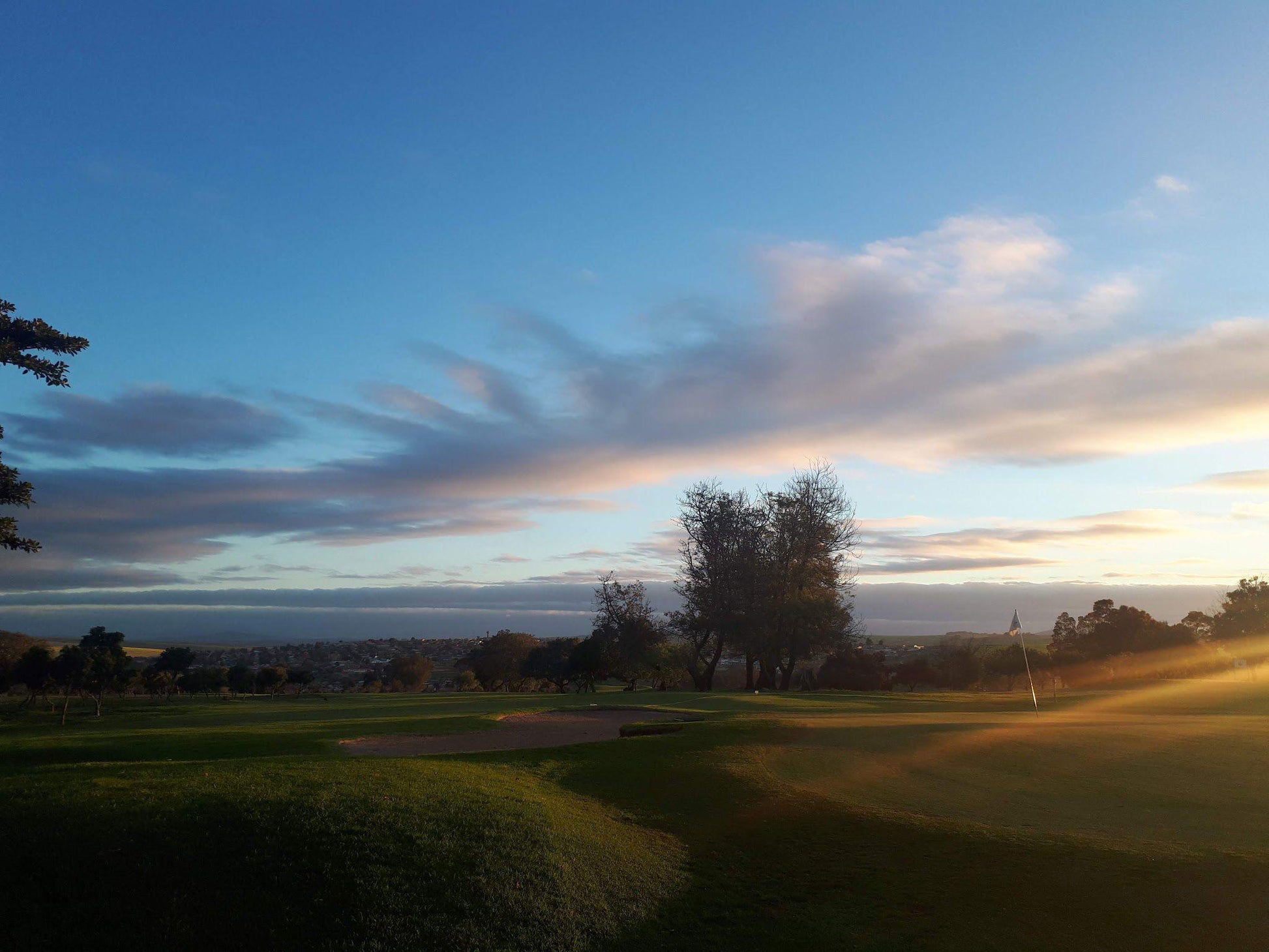 Nature, Ball Game, Sport, Golfing, Sunset, Sky, Malmesbury Golf Club, Voortrekker Road, Malmesbury, 7299