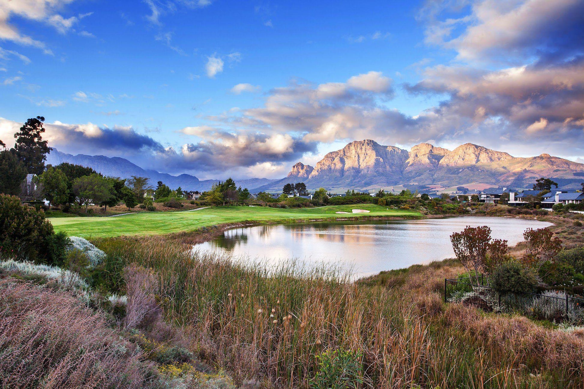 Nature, Complementary Colors, Ball Game, Sport, Golfing, Pearl Valley Jack Nicklaus Signature golf course, Pearl Valley Jack Nicklaus Signature golf course R301 Wemmershoek, Road, Paarl, 7646