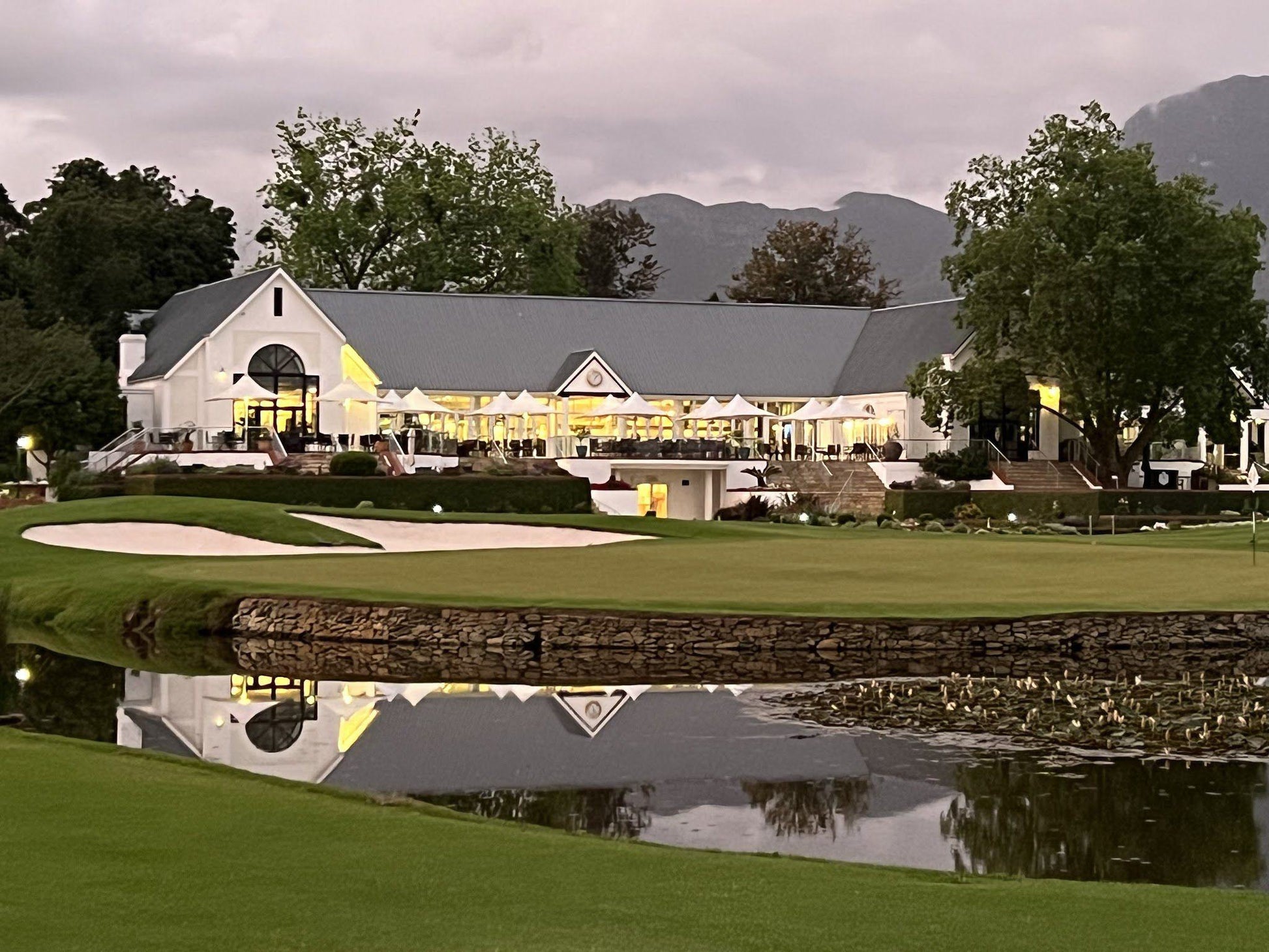 Nature, Highland, Ball Game, Sport, Golfing, House, Building, Architecture, Oubaai Golf Course, Oubaai Golf Estate