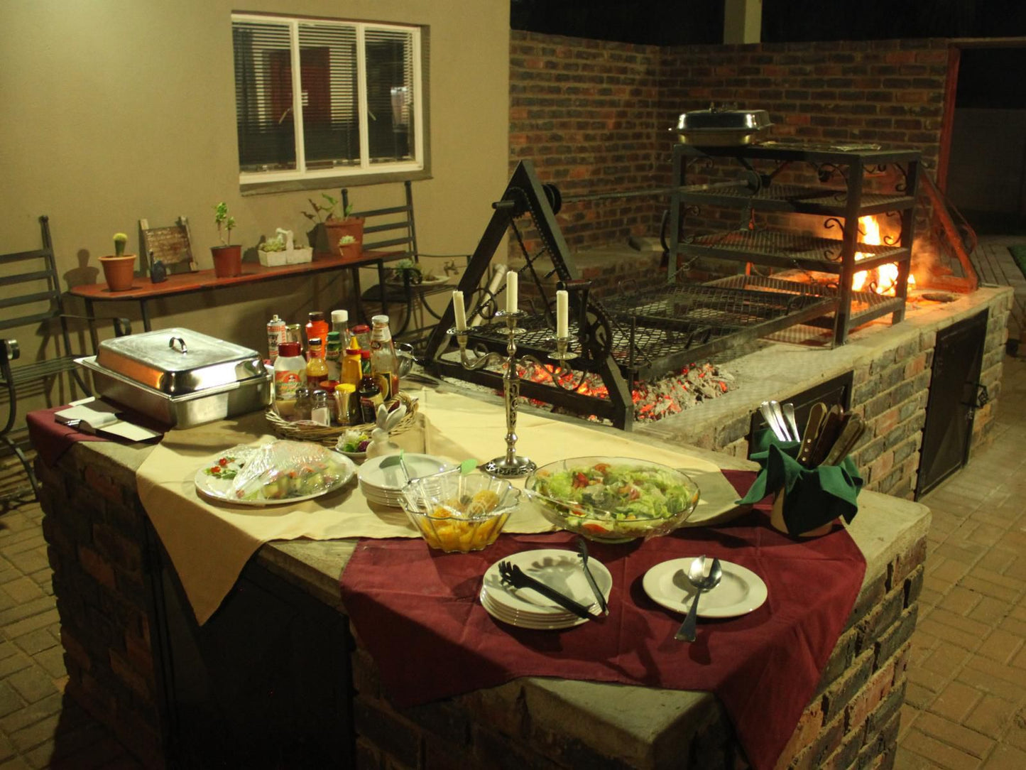 Ngwenya Boutique Hotel Lephalale Ellisras Limpopo Province South Africa Place Cover, Food, Salad, Dish