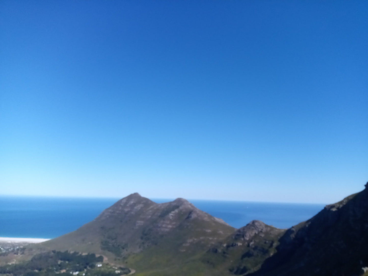  Noordhoek Peak bench