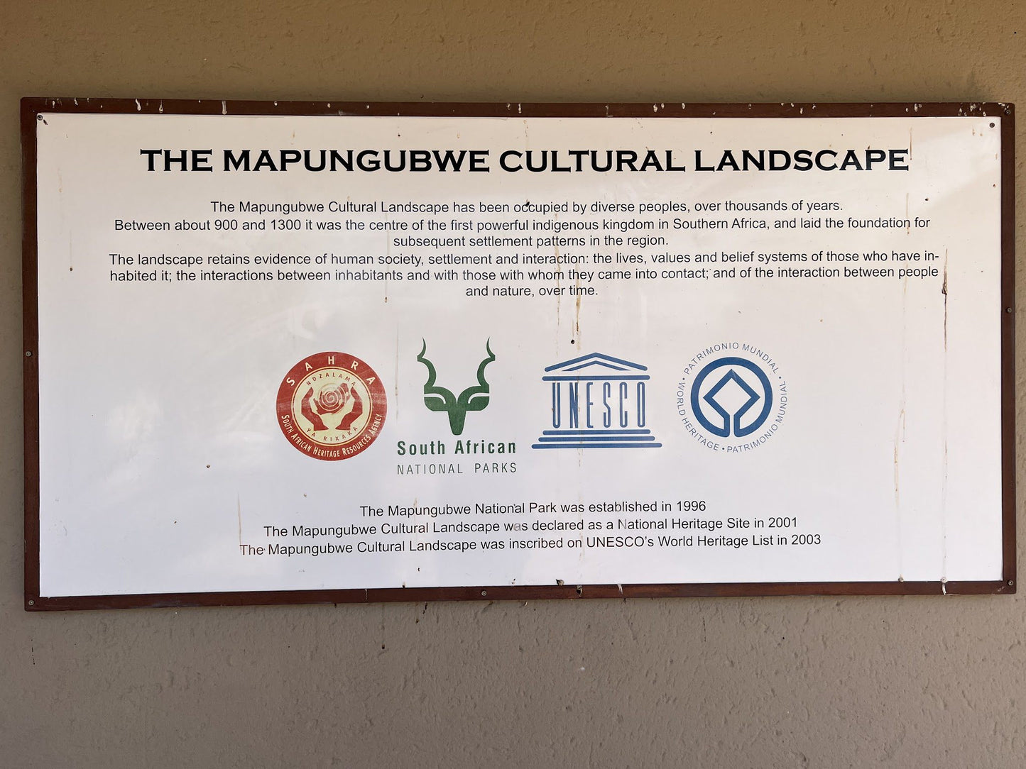  The Mapungubwe Interpretation Centre