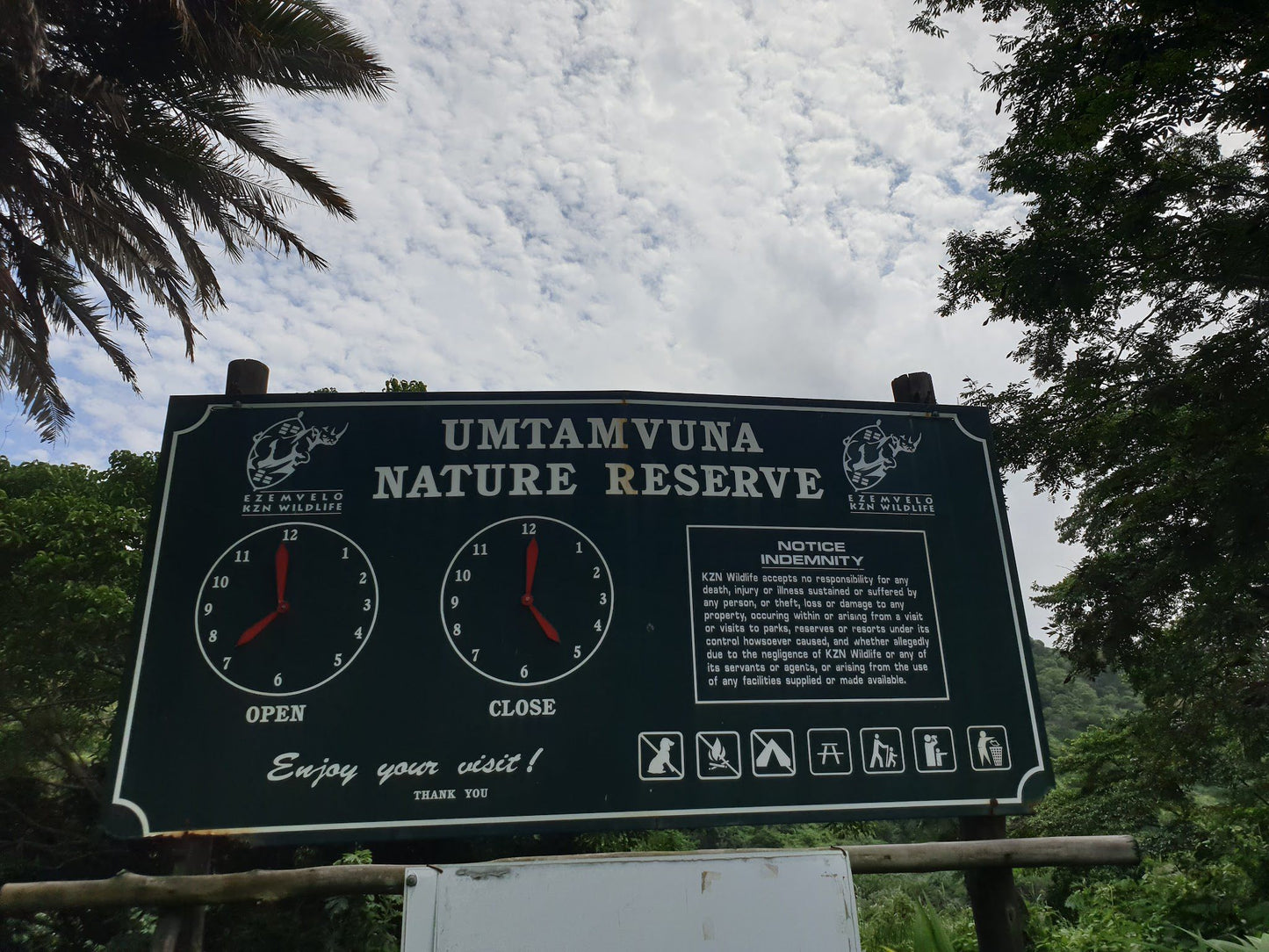  Umtamvuna Nature Reserve