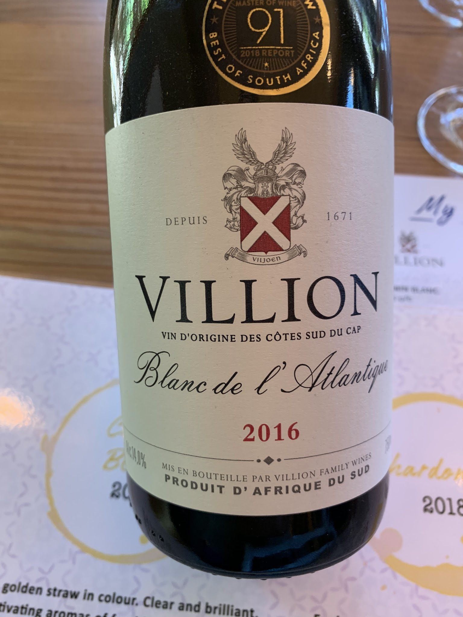  Villion Family Wines (Pty) Ltd