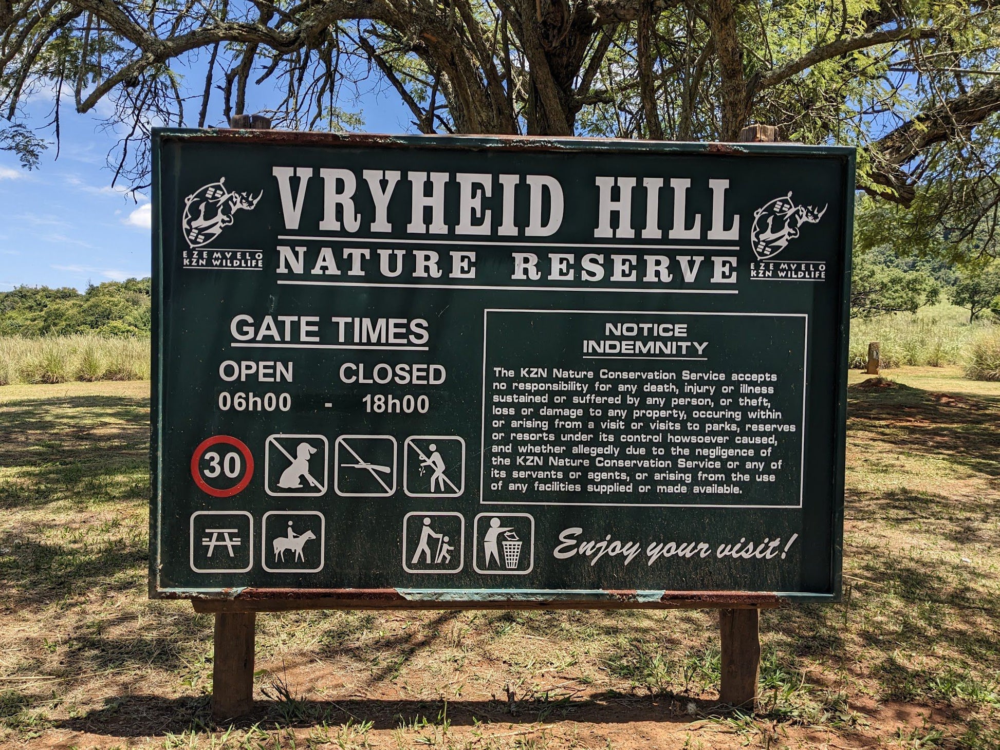  Vryheid Hill Nature Reserve