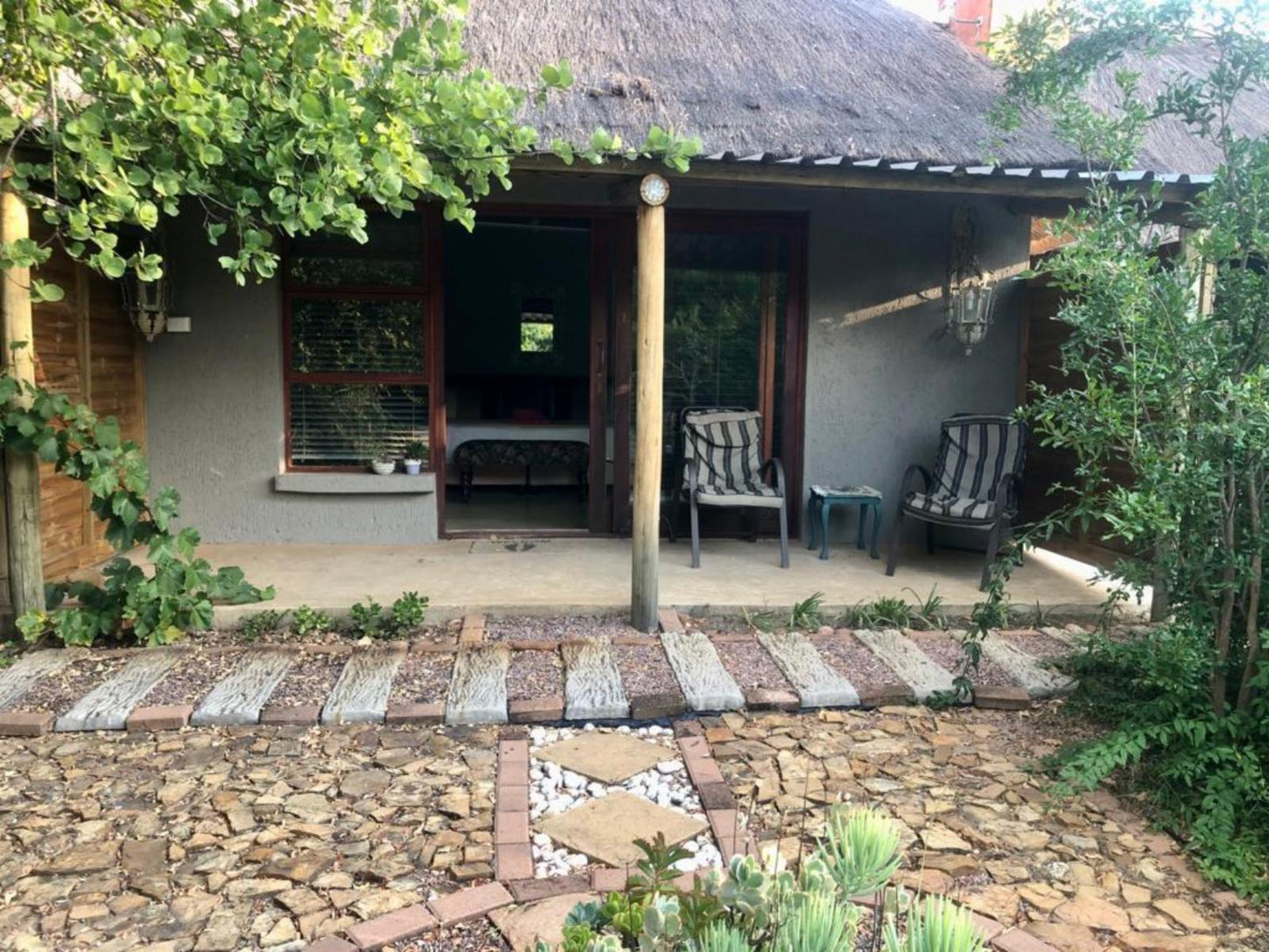 Room 1 -Solar power - inside a house @ Waterberg Accommodation In Koro Creek Golf Estate