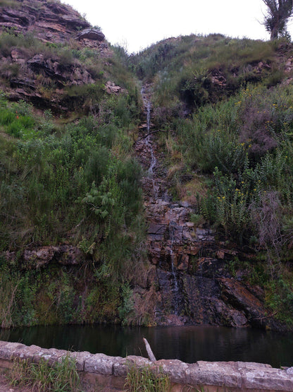  Waterfall and Dam on Table Mointain