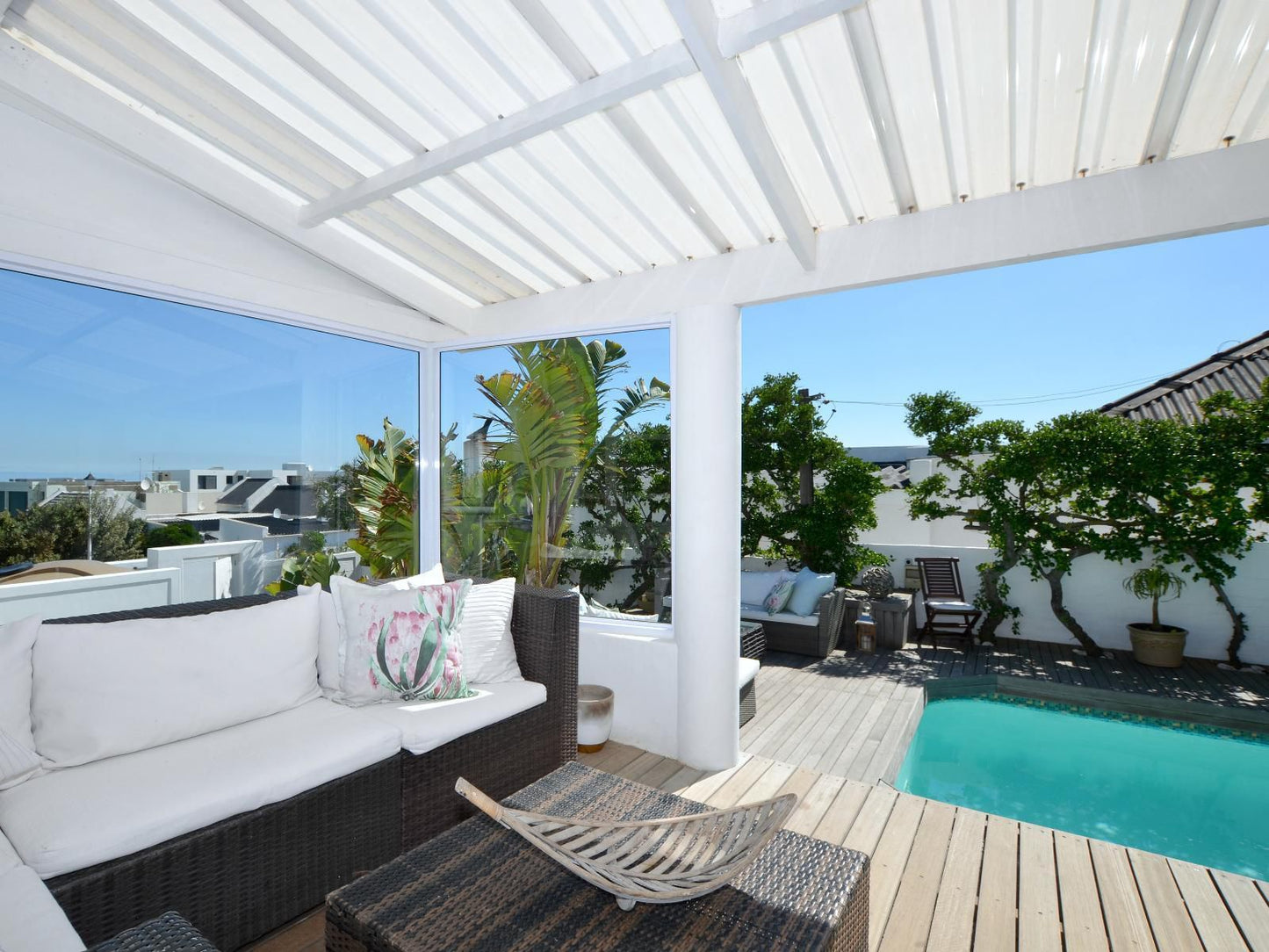 White Waves Beach House Bloubergstrand Blouberg Western Cape South Africa Balcony, Architecture, House, Building, Swimming Pool