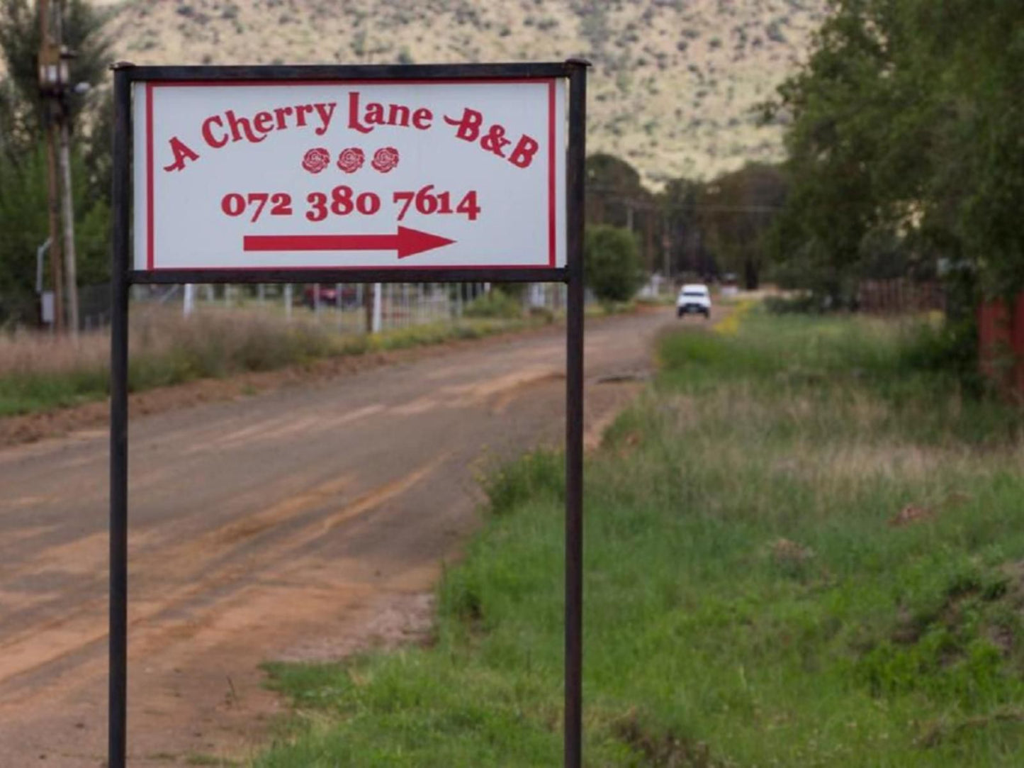 A Cherry Lane Self Catering And Bandb Ferreira Bloemfontein Free State South Africa Sign, Text