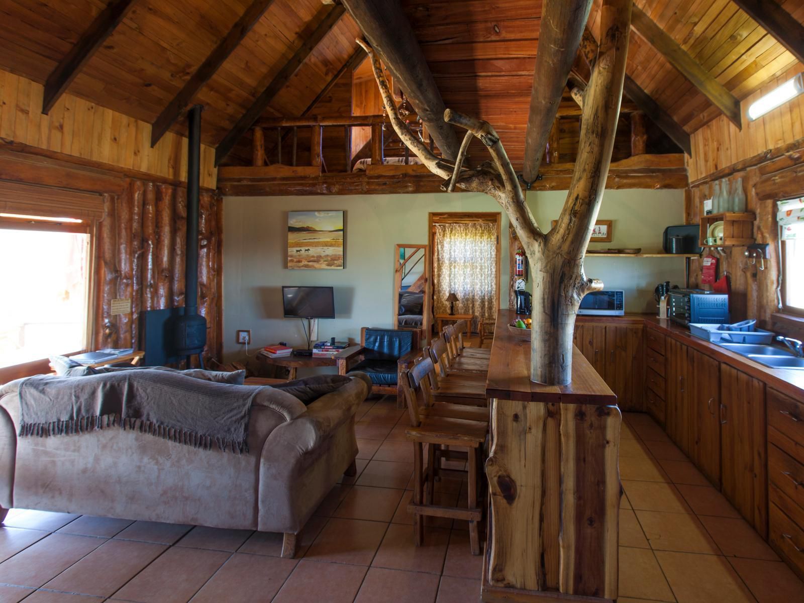 A Log Home At Buffalo Creek