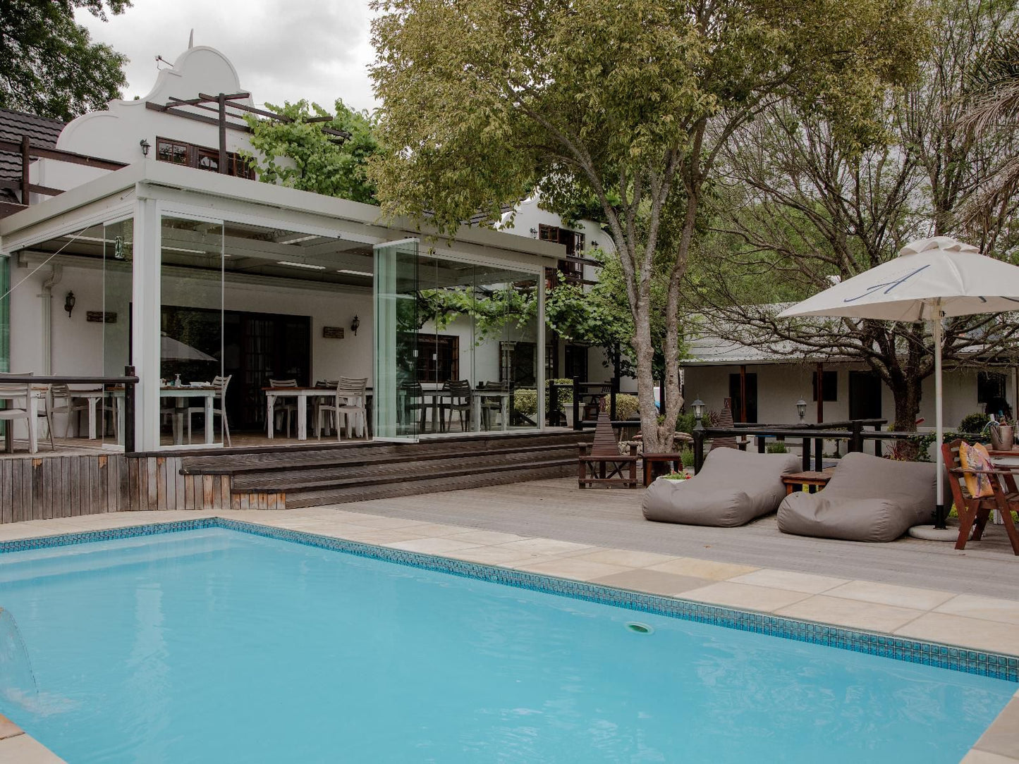 Aan De Oever Guesthouse Swellendam Western Cape South Africa House, Building, Architecture, Swimming Pool