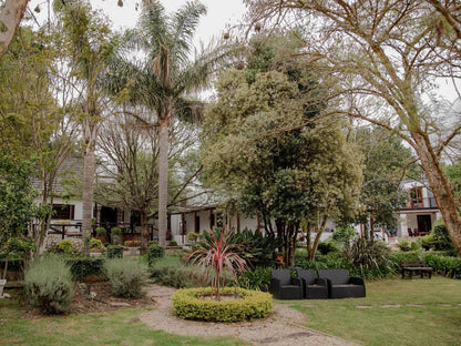 Aan De Oever Guesthouse Swellendam Western Cape South Africa House, Building, Architecture, Palm Tree, Plant, Nature, Wood, Garden