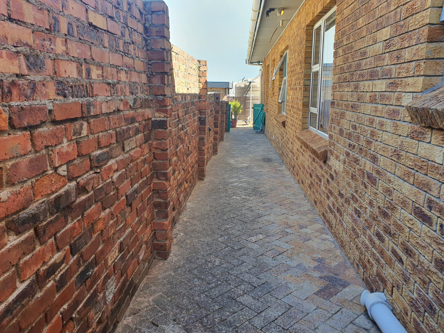 Aandiekant Overnight Room Yzerfontein Western Cape South Africa Wall, Architecture, Brick Texture, Texture, Leading Lines