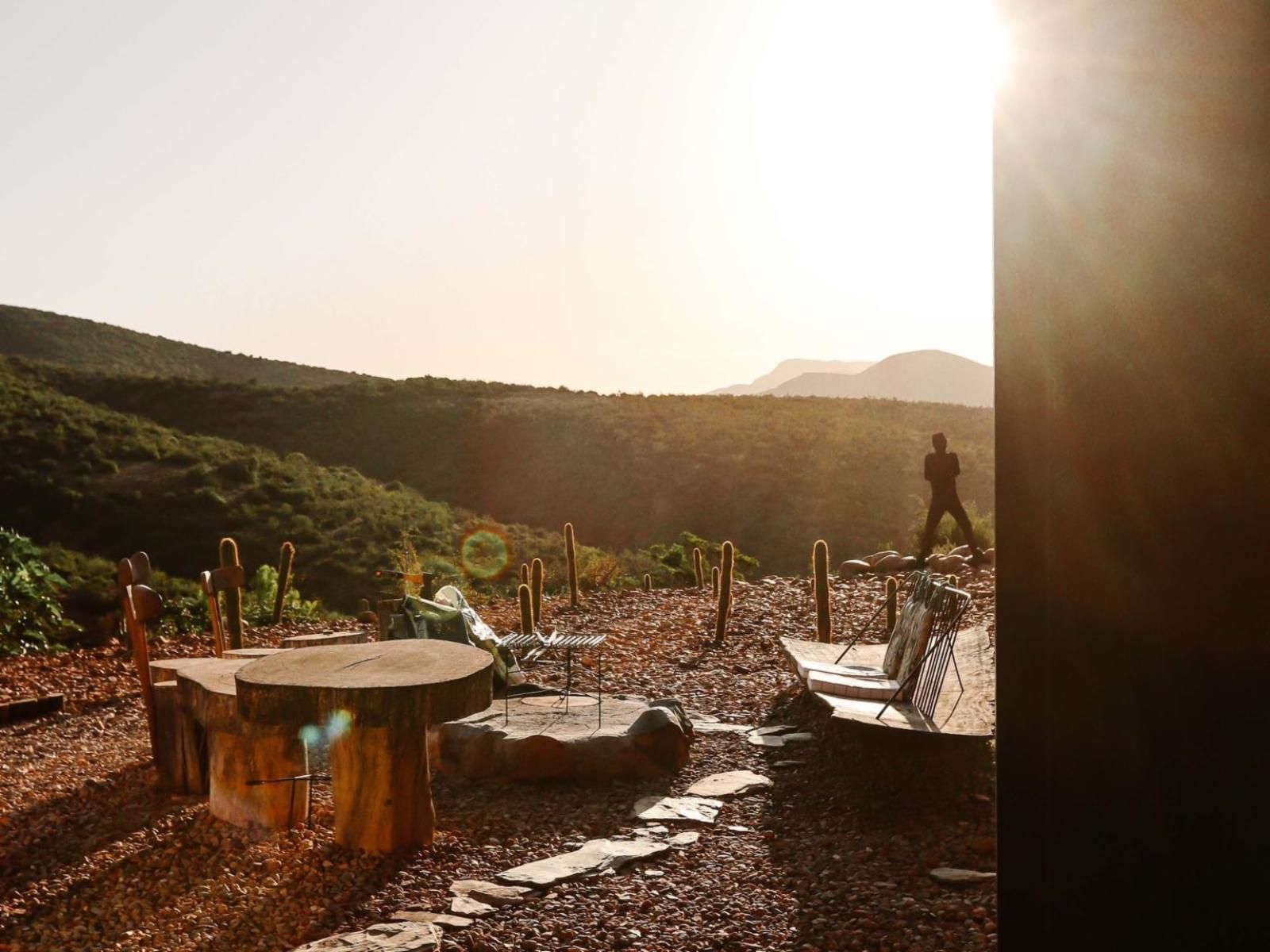 Aardts Cabins, Sepia Tones, Person