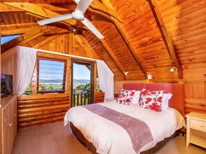 Air-conditioned Double Log cabin @ Abalone Lodges