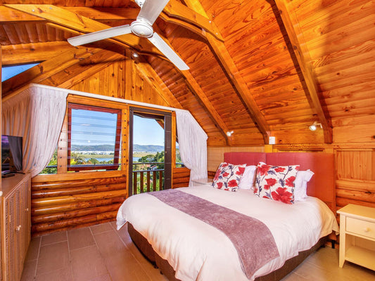 Air-conditioned Double Log cabin @ Abalone Lodges