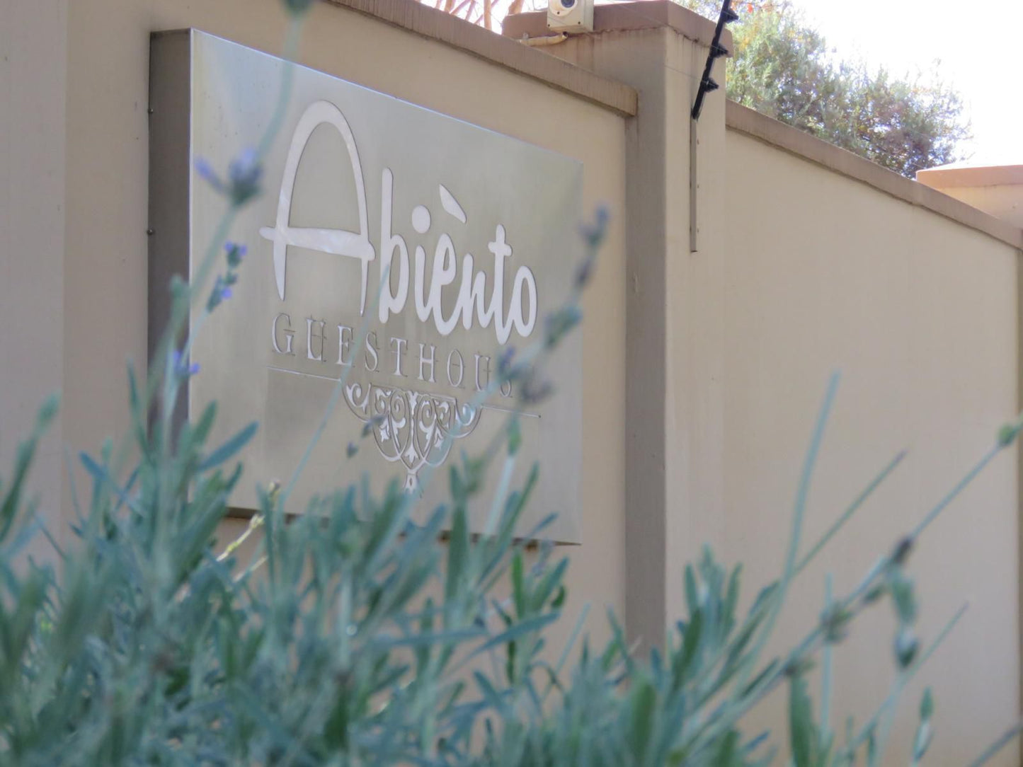 Abiento Guesthouse Park West Bloemfontein Free State South Africa Unsaturated, Sign, Text