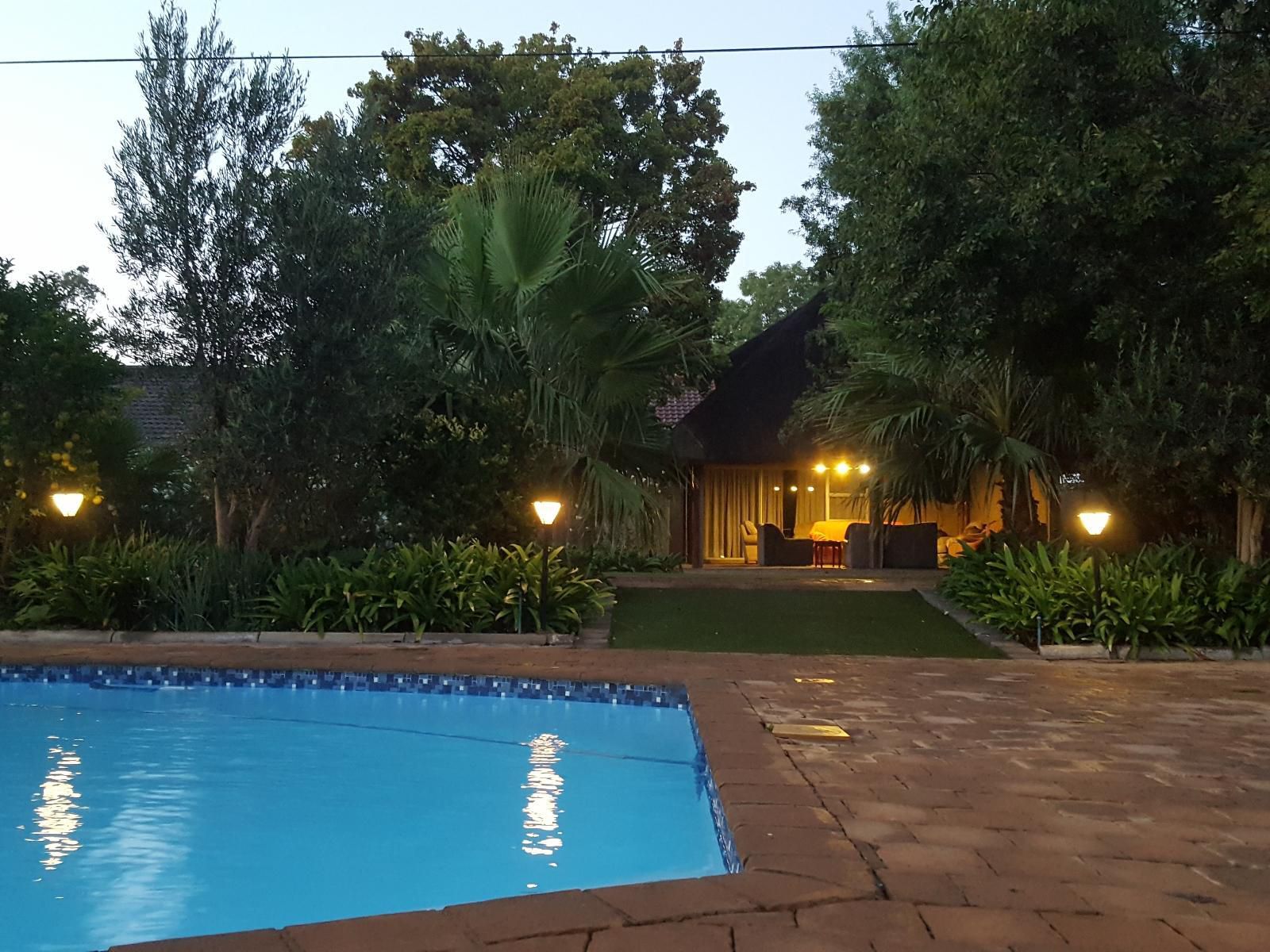 Acacia Lodge Fichardt Park Bloemfontein Free State South Africa House, Building, Architecture, Palm Tree, Plant, Nature, Wood, Garden, Swimming Pool