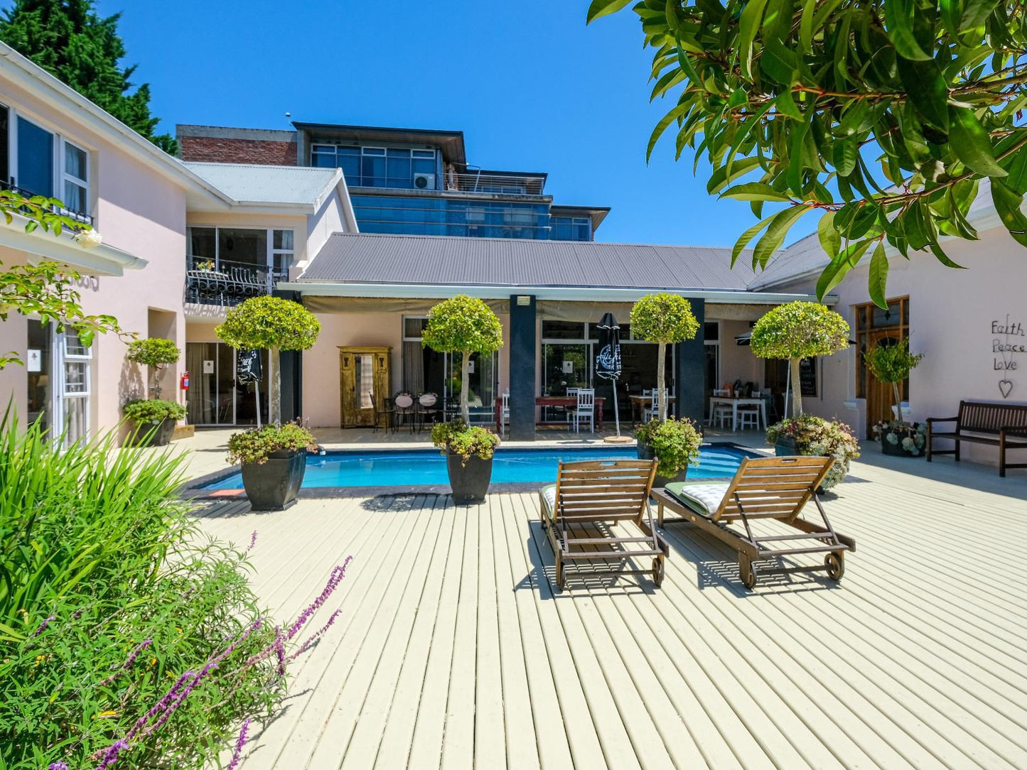 Acorn Guest House Bo Dorp George Western Cape South Africa Complementary Colors, House, Building, Architecture, Garden, Nature, Plant, Swimming Pool