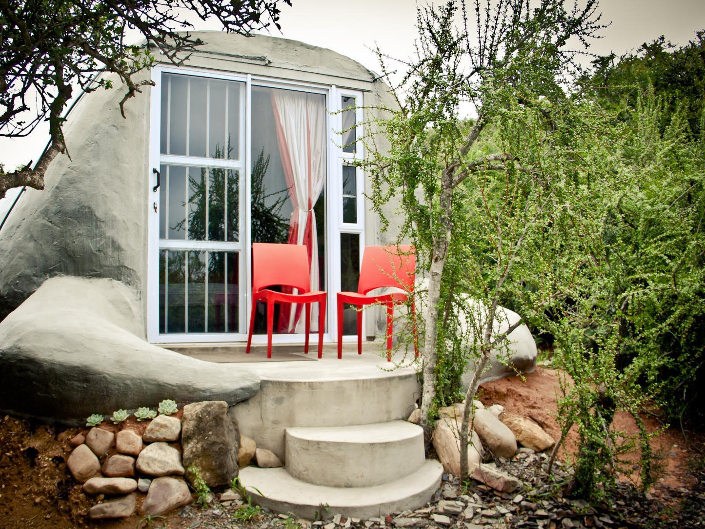 Dung Beetle Suite queen bed @ Addo Dung Beetle Guest Farm