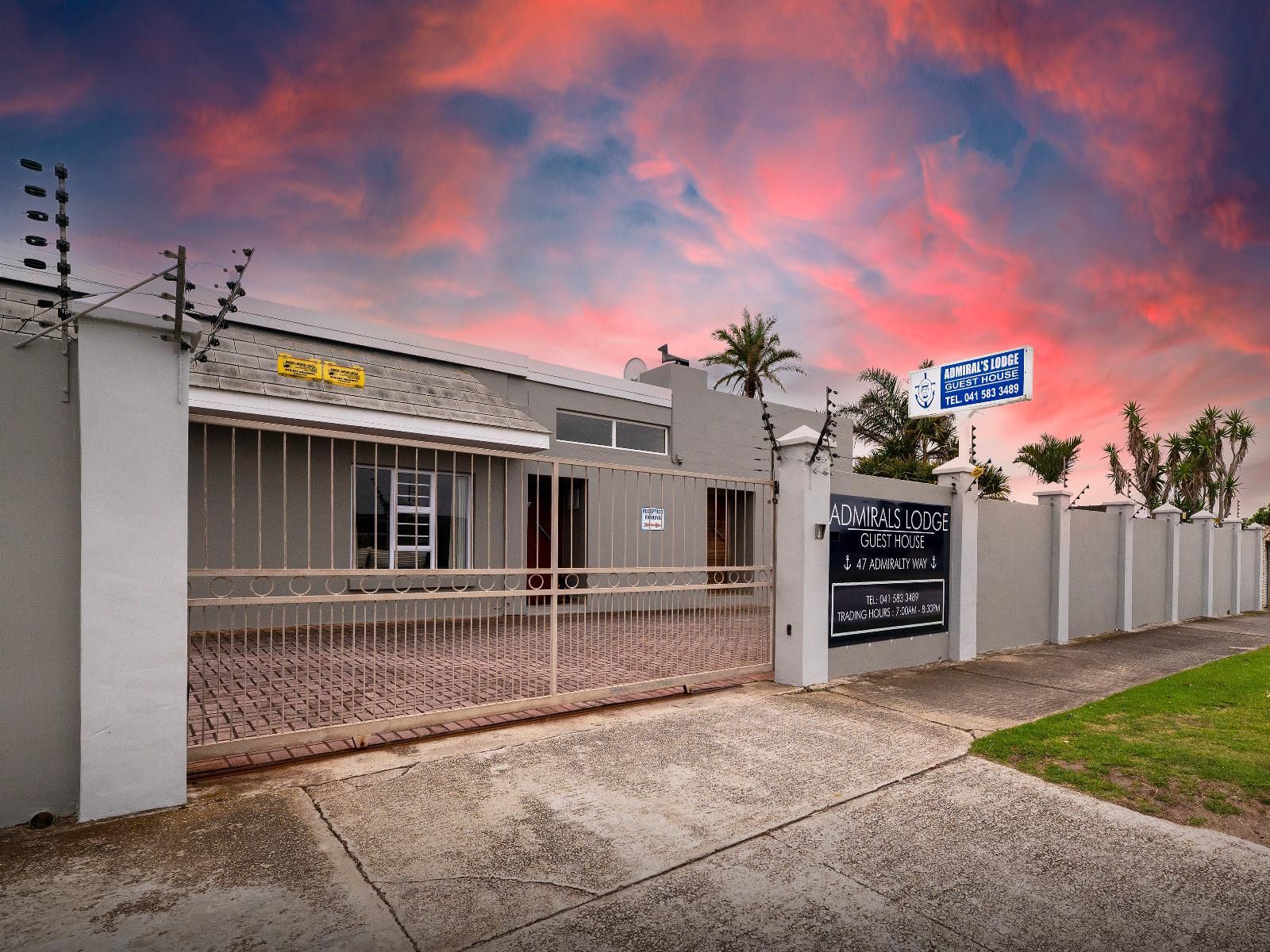 Admirals Lodge Guest House Summerstrand Port Elizabeth Eastern Cape South Africa House, Building, Architecture, Palm Tree, Plant, Nature, Wood, Shipping Container