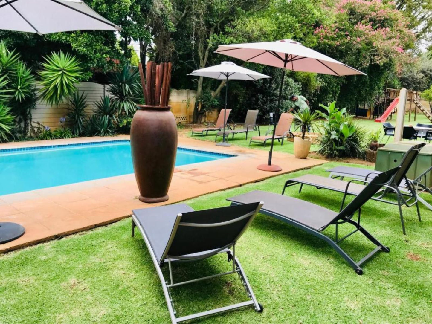 Aerotropolis Guest Lodge Kempton Park Johannesburg Gauteng South Africa Garden, Nature, Plant, Swimming Pool