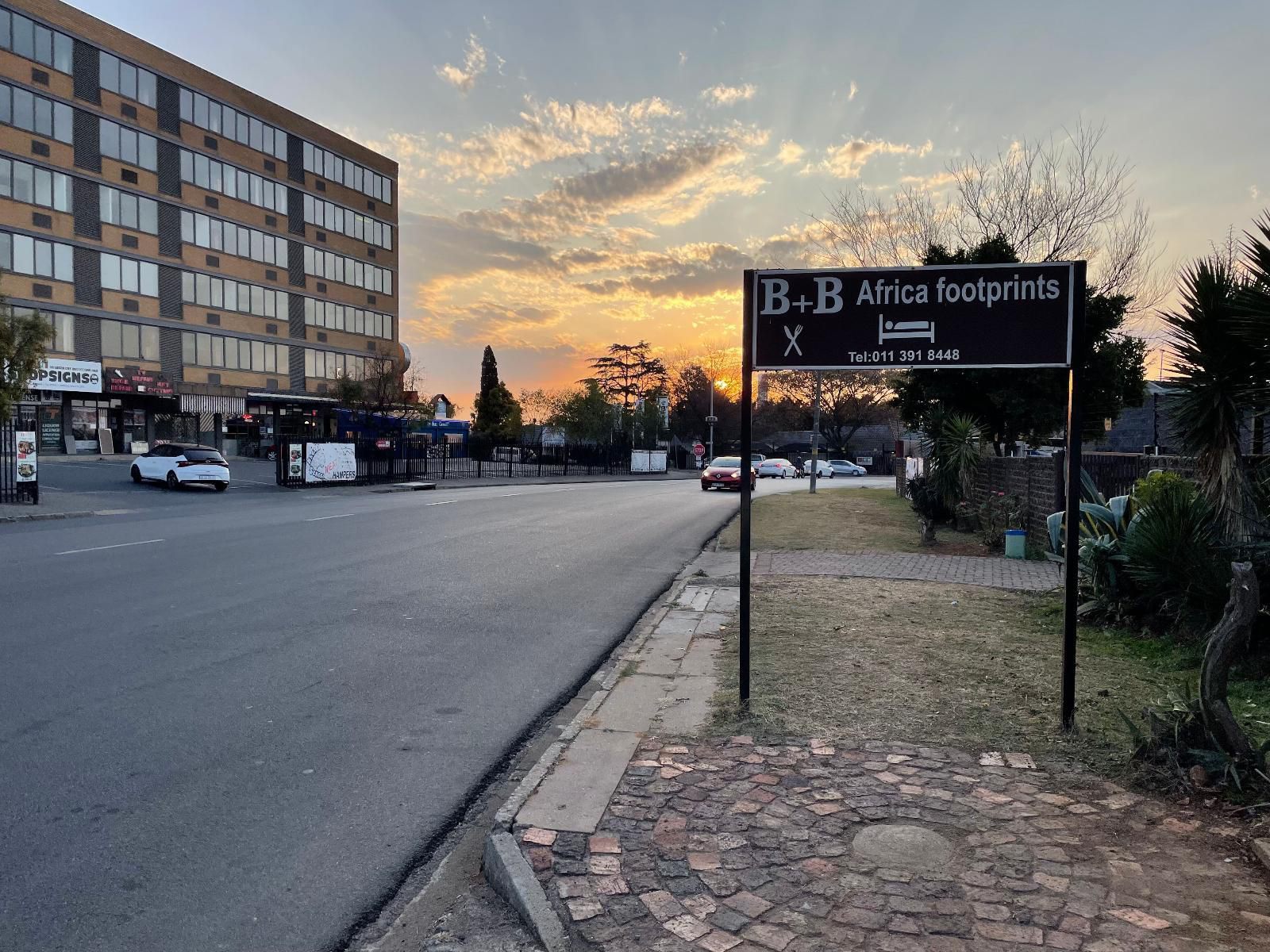 Africa Footprints Lodge Kempton Park Johannesburg Gauteng South Africa Sign, Street