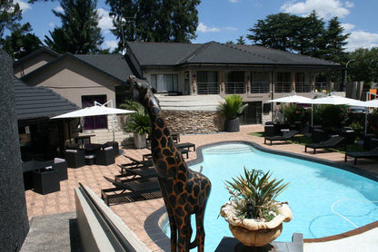 Africa Centre Airport Leisure Hotel Lakefield Johannesburg Gauteng South Africa Giraffe, Mammal, Animal, Herbivore, House, Building, Architecture, Swimming Pool