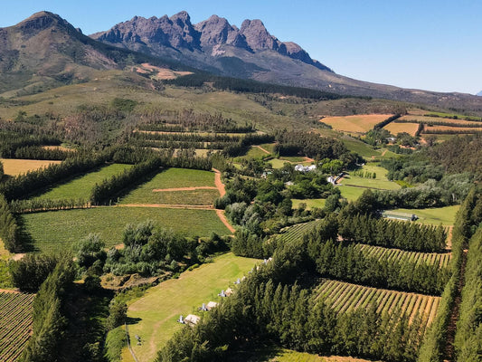 Africamps At Doolhof Wine Estate Wellington Western Cape South Africa Mountain, Nature, Aerial Photography, Highland