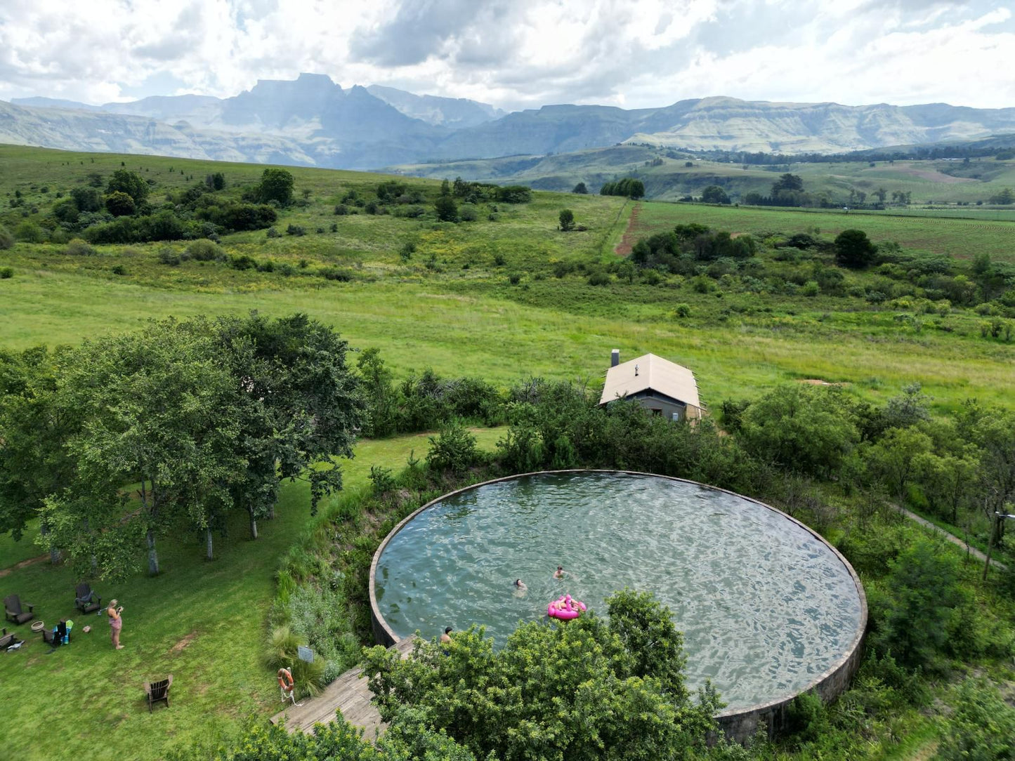 Africamps Champagne Valley, Mountain, Nature, Garden, Plant, Highland, Swimming Pool