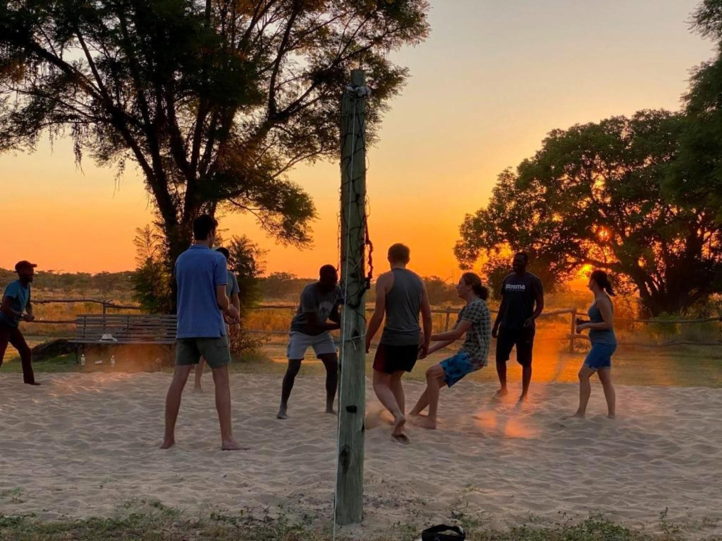 Africamps Waterberg, Beach, Nature, Sand, Group, Person, Silhouette, Sunset, Sky