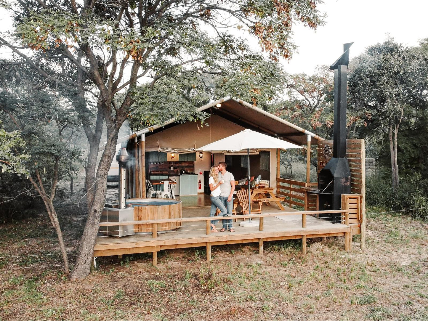 Africamps Waterberg, Hot Tub Tent, Person