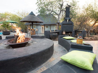 African Rock Lodge, Fire, Nature