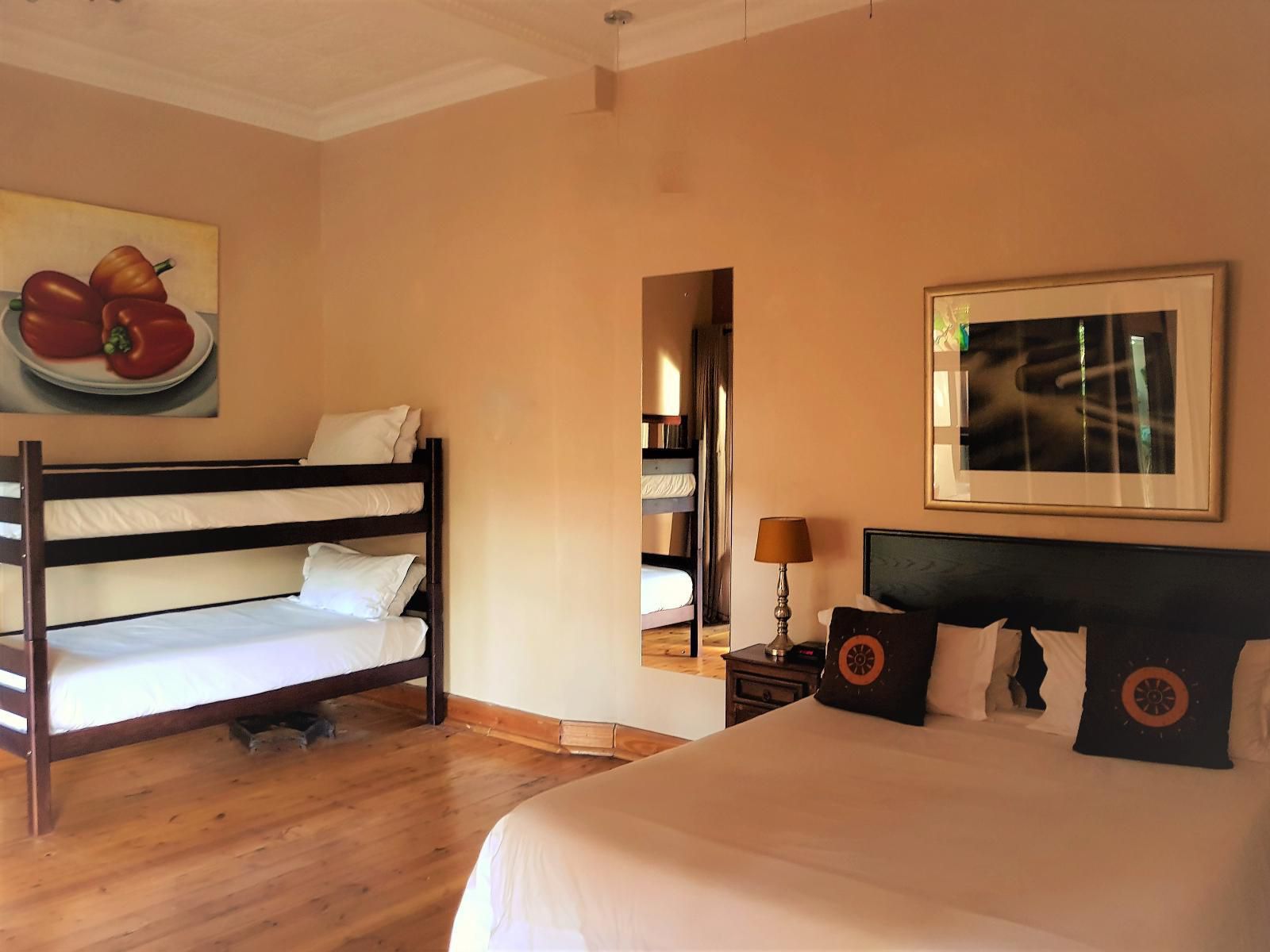 African Roots Guest House, STANDARD QUEEN AIR-CON ROOM, Bedroom