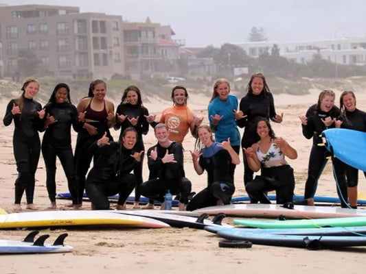 African Ubuntu Backpackers, Face, Person, Group, Beach, Nature, Sand, Surfboard, Water Sport, Sport, Frontal Face