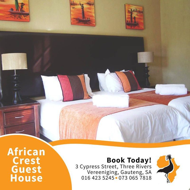 African Crest Guest House Vereeniging Gauteng South Africa Bedroom