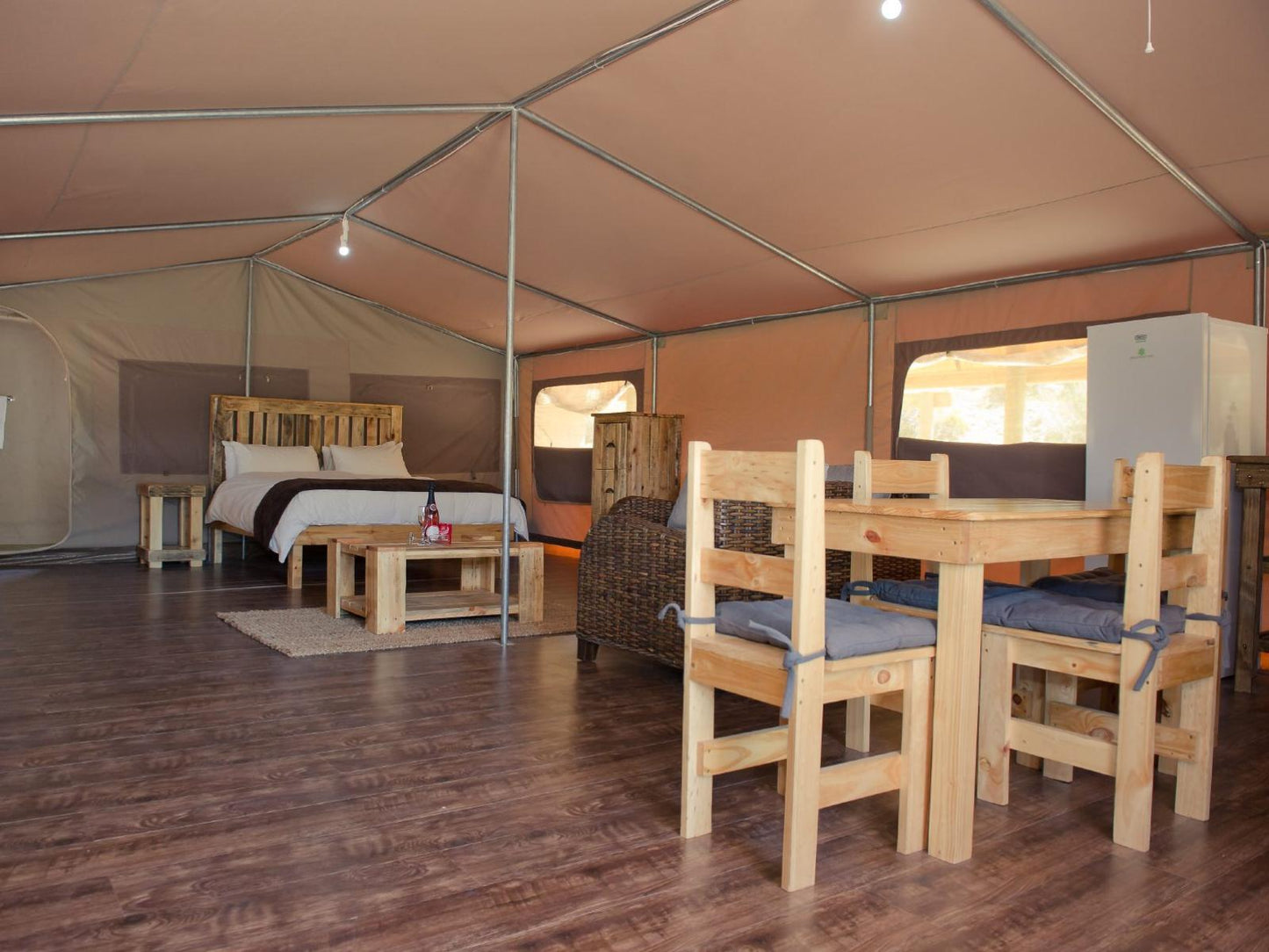 Luxury tent with braai facilities @ African Game Lodge