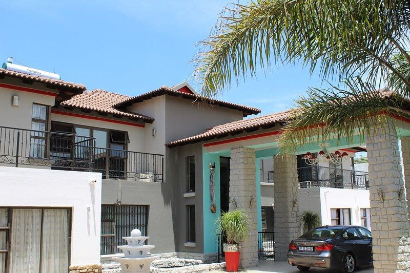 Africa Paradise Airport Guest Lodge And Travel Centre Linksview Johannesburg Gauteng South Africa Balcony, Architecture, House, Building, Palm Tree, Plant, Nature, Wood, Car, Vehicle