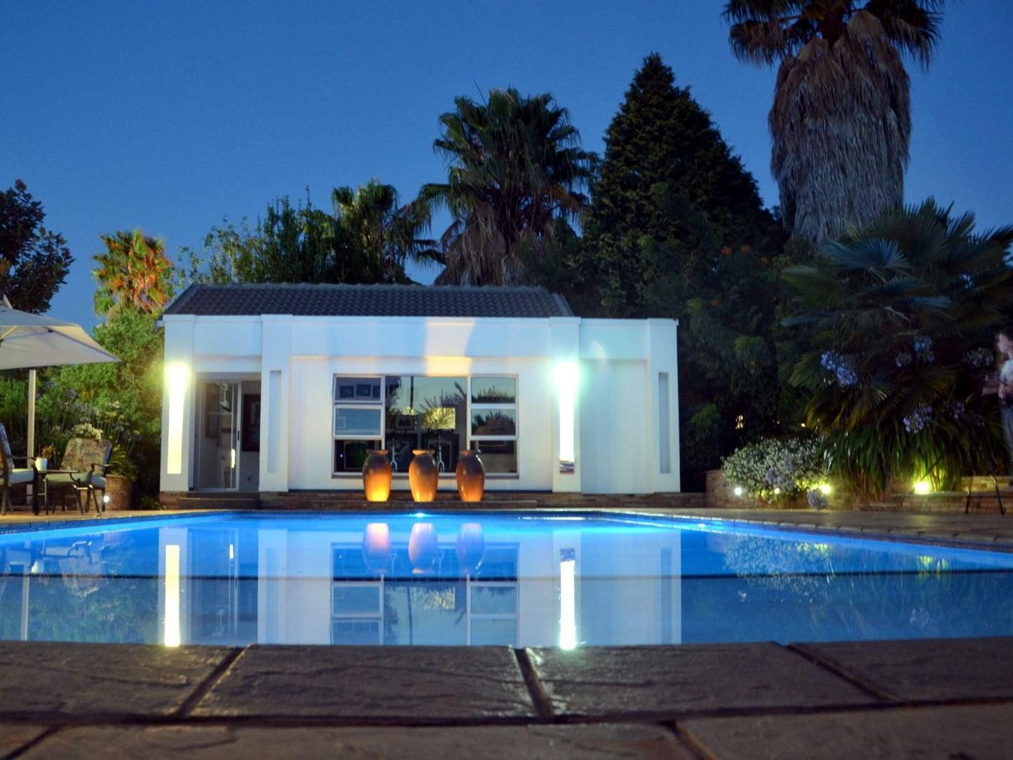 Africasky Boutique Hotel, House, Building, Architecture, Palm Tree, Plant, Nature, Wood, Swimming Pool