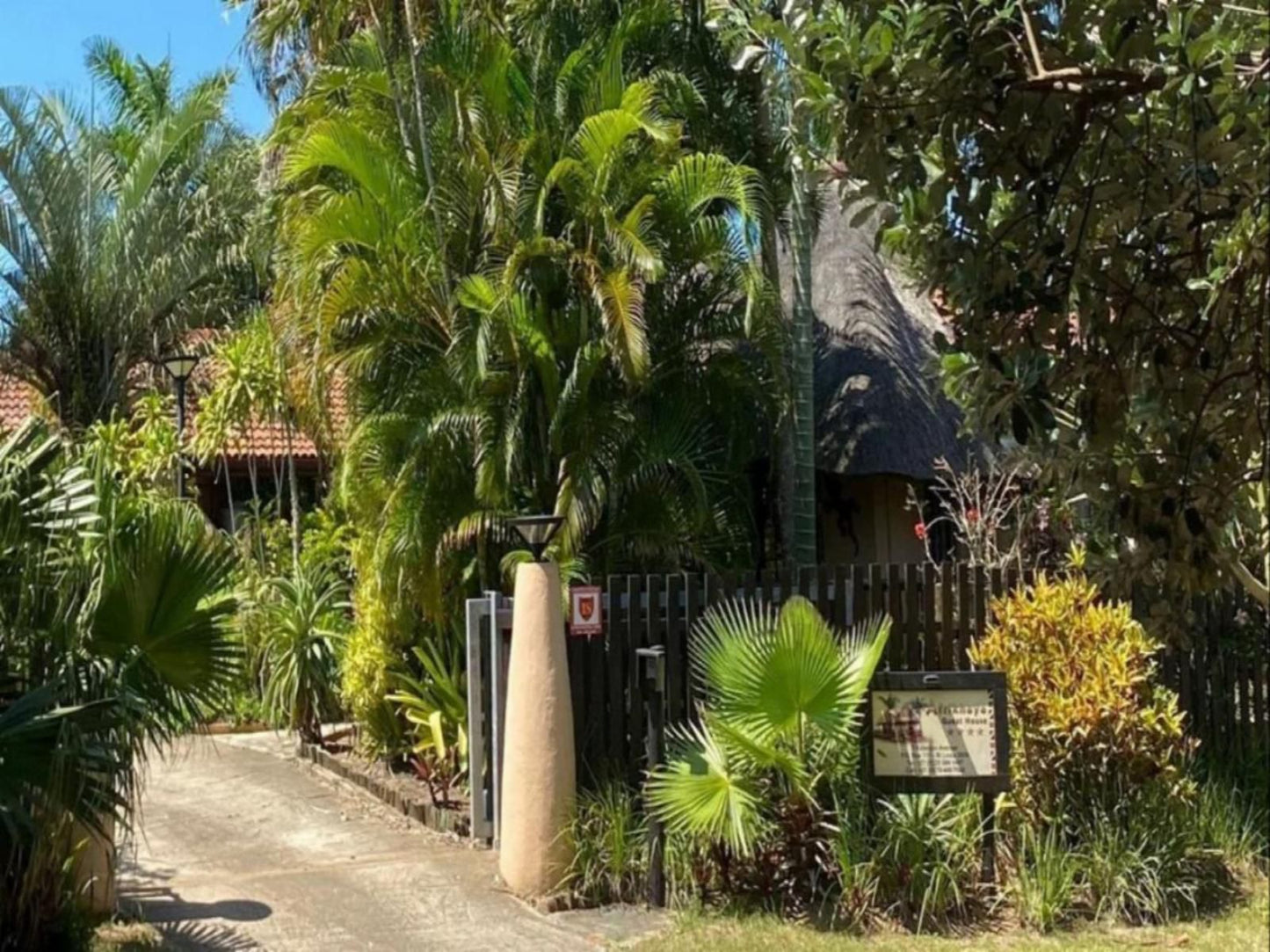 Afrikhaya Guest House St Lucia Kwazulu Natal South Africa House, Building, Architecture, Palm Tree, Plant, Nature, Wood