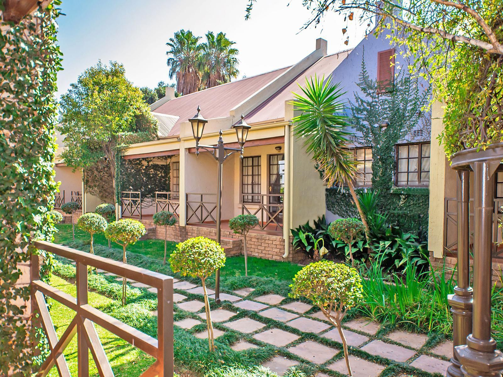 Afrique Boutique Hotel Boksburg Johannesburg Gauteng South Africa House, Building, Architecture, Palm Tree, Plant, Nature, Wood, Garden