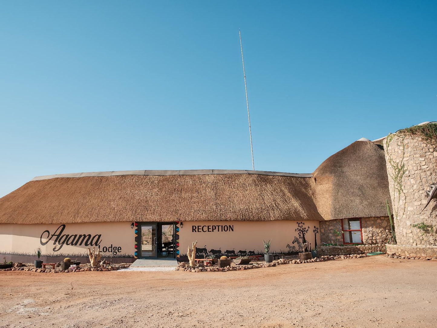 Agama Lodge, Building, Architecture, Desert, Nature, Sand