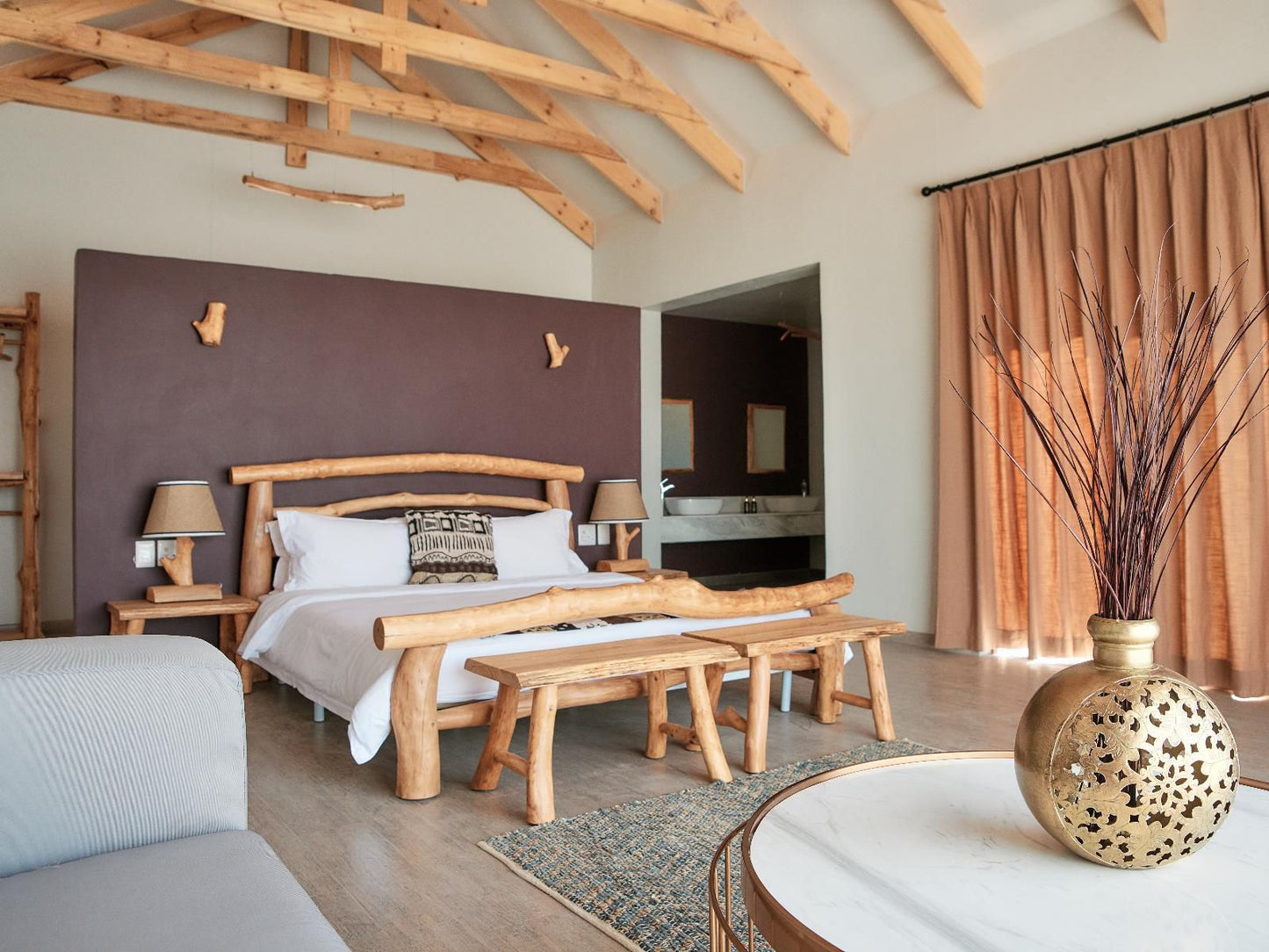 Agama Lodge, Deluxe Chalet, Bedroom