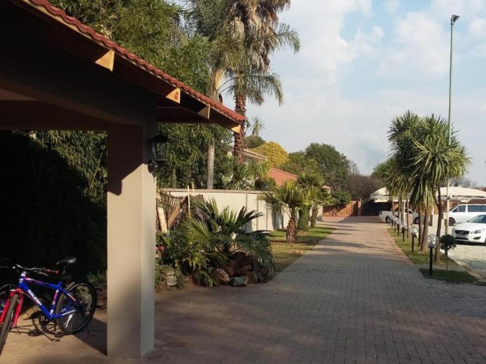 Airport Gardens Boutique Hotel, House, Building, Architecture, Palm Tree, Plant, Nature, Wood, Bicycle, Vehicle