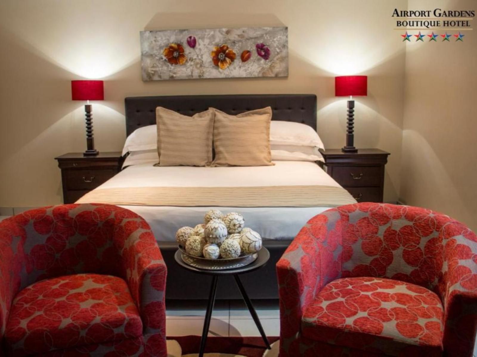 Airport Gardens Boutique Hotel, Family Inter-Leading Rooms, Bedroom